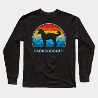 Labradoodle Vintage Design Dog Long Sleeve T-Shirt